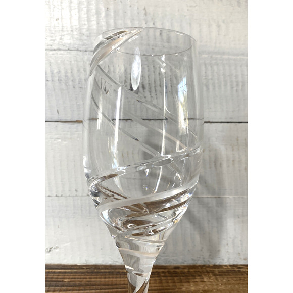 Miller Rogaska Crystal Odyssey Swirl Iced Tea Glass 8.5" Tall Replacement - Picture 7 of 12